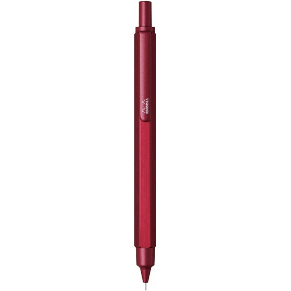 photo-Porte-mines - Rouge - Rétractable - Mine 0,5mm - Rhodia - Collection scRipt