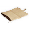 Trousse - Beige - Plate - Cuir véritable - Flying Spirit - Clairefontaine