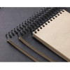 Carnet - Album - A4 21 x 29,7 cm - Avec spirales - Papier kraft - Clairefontaine