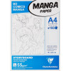 photo-Bloc dessin - A4 21 x 29,7 cm - Manga et Storyboard - Papier imprimé avec cases