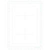 Bloc dessin - A4 21 x 29,7 cm - Manga et Storyboard - Papier imprimé avec cases