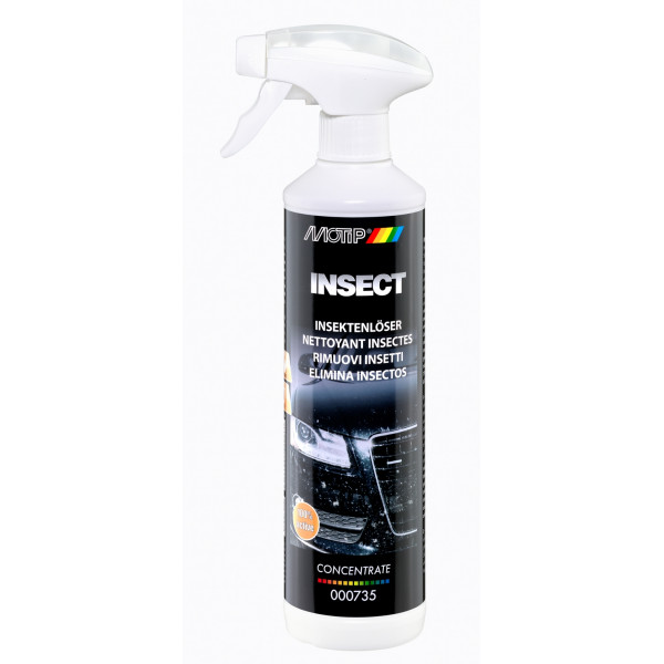 photo-Spray nettoyant insectes - Vitres et pare-brise - Voiture - Motip - 500ml