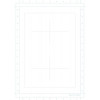 Bloc dessin - B4 25,7 x 36,4 cm - Manga et Comics - Papier imprimé avec cases - Clairefontaine