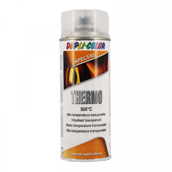 photo-Bombe de peinture - Haute température 500°C - Transparent - Dupli-Color -  400ml