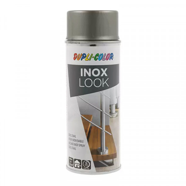photo-Bombe de peinture - Effet Inox - Argent - Dupli-color - 400 ml