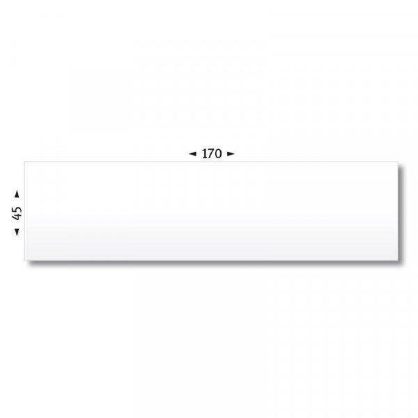 Boîte de 1000 étiquettes 170x45mm pour affranchissement | Apli 13569