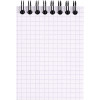 Bloc notes - 7,5 x 10,5 cm - Petits Carreaux - 80 feuilles - Noir - Avec spirale - Rhodia