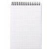 Bloc notes - A5 - 14,8 x 21 cm - Petits Carreaux - 80 feuilles - Noir - Avec spirale - Rhodia - NotePad