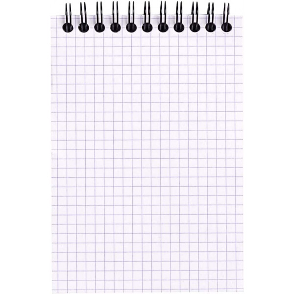 Bloc notes - A6 - 10,5x14,8cm - Petits Carreaux - 80 feuilles - Orange - Avec spirale - Rhodia