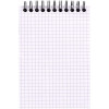 Bloc notes - A6 - 10,5x14,8cm - Petits Carreaux - 80 feuilles - Orange - Avec spirale - Rhodia