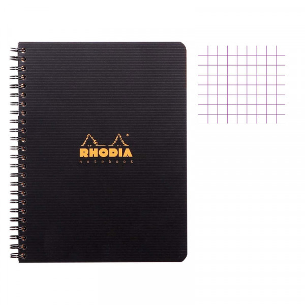 Lot De 10 Carnets De Notes A5 à Carreaux - 68 Pages Vierges Chacun - Couverture Souple - Idéal Pour école, Bureau, Croquis, Journal