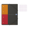 photo-Cahier - A4 - Petits Carreaux - 200 pages - Avec spirale - Oxford - Filingbook