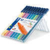 10 feutres de coloriage - Pointe moyenne  - Staedtler - Triplus Color