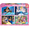 photo-Puzzle - Princesse Disney - 4 en 1 - Educa