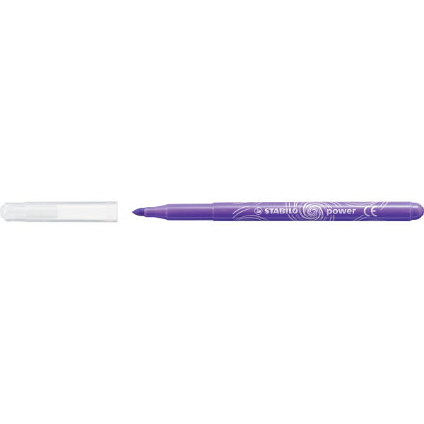 Etui carton de 12 feutres de coloriage STABILO power - pointe moyenne
