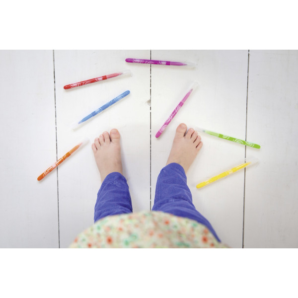 Etui carton de 12 feutres de coloriage STABILO power - pointe moyenne
