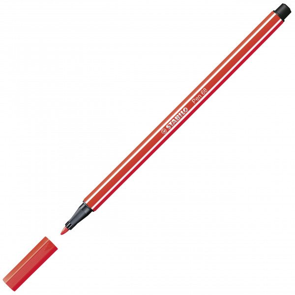 Etui carton de 24 feutres de dessin STABILO Pen 68 - pointe moyenne
