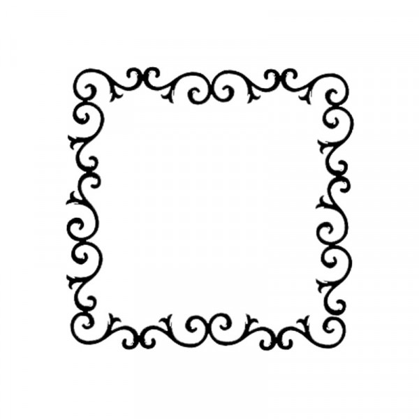 Pochoir - Motif Oriental - Repositionnable - 35 x 31 cm - Peinture - Décoration