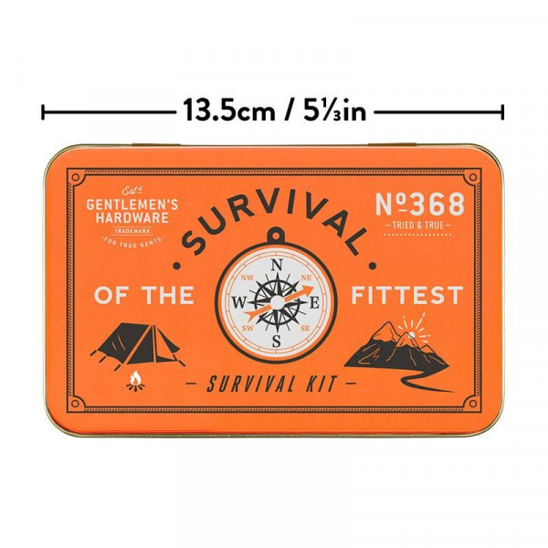 Kit de survie - Camping - Randonnée - Allume-feu - Pince - Corde - Scie à câble