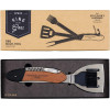 Accessoire pour barbecue - Spatule - Pinceau - Fourchette - Décapsuleur - Tire-bouchon