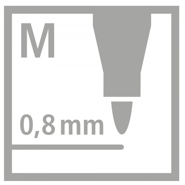 Etui carton de 42 feutres de dessin STABILO pointMax ARTY - pointe moyenne