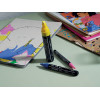 Marqueur STABILO FREE - T300 Blanc acrylique - pointe conique