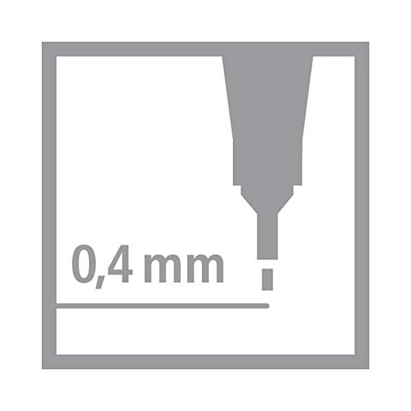Stylo-feutre STABILO point 88 - pointe fine - Lilas clair