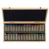 photo-Coffret - Pastel à l'huile - Sennelier - 50 couleurs - Boîte en bois