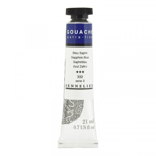 Coffret - Gouache - Extra-fine - Sennelier - 15 tubes de 21ml