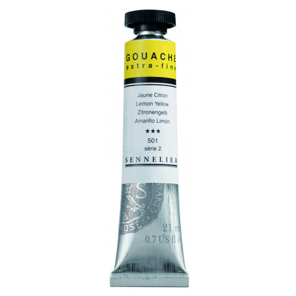 Coffret - Gouache - Extra-fine - Sennelier - 15 tubes de 21ml