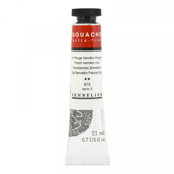 Coffret - Gouache - Extra-fine - Sennelier - 15 tubes de 21ml
