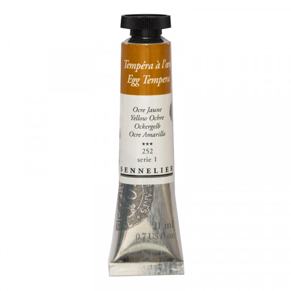 Coffret - Tempéra à l'œuf - Sennelier - 15 tubes de 21ml - Assortiment