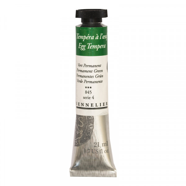 Coffret - Tempéra à l'œuf - Sennelier - 15 tubes de 21ml - Assortiment