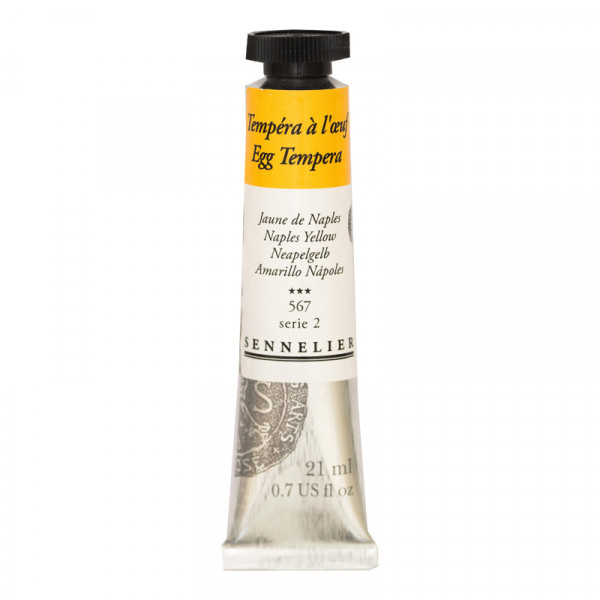 Coffret - Tempéra à l'œuf - Sennelier - 15 tubes de 21ml - Assortiment