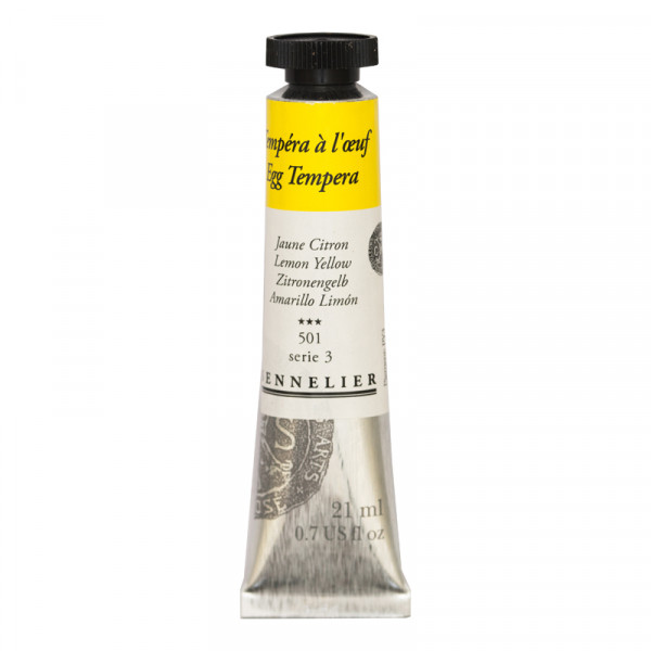 Coffret - Tempéra à l'œuf - Sennelier - 15 tubes de 21ml - Assortiment
