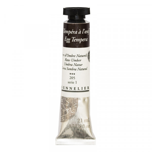 Coffret - Tempéra à l'œuf - Sennelier - 15 tubes de 21ml - Assortiment