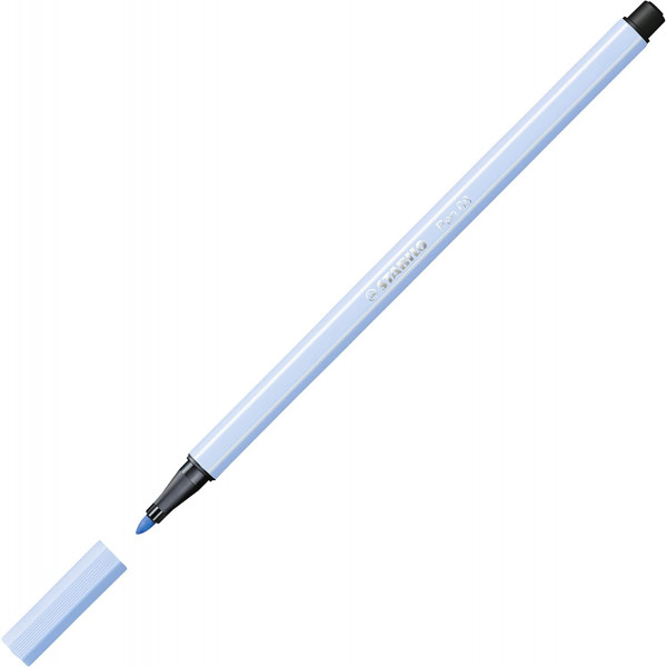 Feutre de dessin STABILO Pen 68 - pointe moyenne - Bleu clair 11