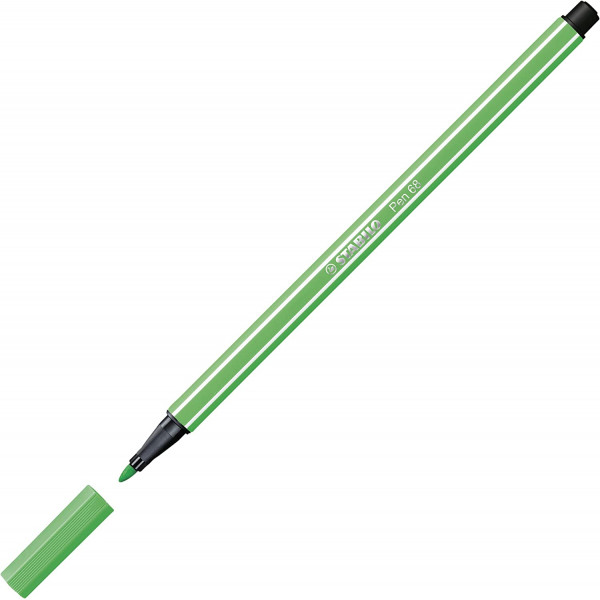 Feutre de dessin STABILO Pen 68 - pointe moyenne - Vert émeraude 16