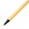 Feutre de dessin STABILO Pen 68 - pointe moyenne - Jaune clair 23