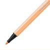 Feutre de dessin STABILO Pen 68 - pointe moyenne - Orange clair 25