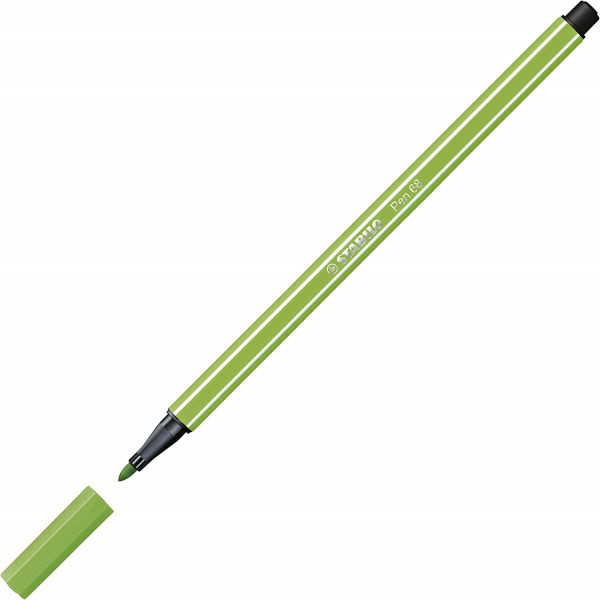Feutre de dessin STABILO Pen 68 - pointe moyenne - Vert gazon 33