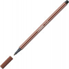 Feutre de dessin STABILO Pen 68 - pointe moyenne - Marron chocolat 75