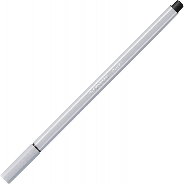 STABILO Pen 68 Feutre Marron - Pointe 1.0 Mm, Encre à L'Eau, Capuchon Ventilé, Résistant à La Pression