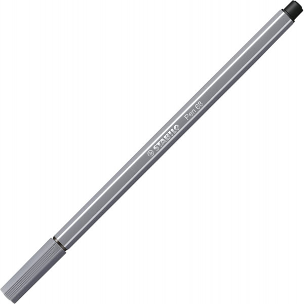 photo-Feutre de dessin STABILO point 68 - pointe moyenne - Gris perle