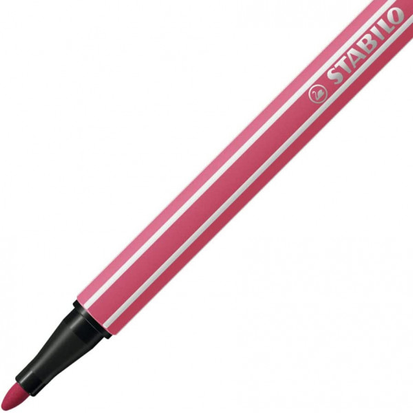 Feutre de dessin STABILO Pen 68 - pointe moyenne - Rouge grenadine 49