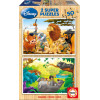 photo-Puzzle - Le roi lion - Le livre de la jungle - Disney - 50 pièces - Educa