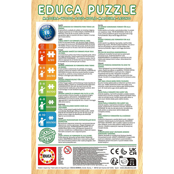 Puzzle - Le roi lion - Le livre de la jungle - Disney - 50 pièces - Educa