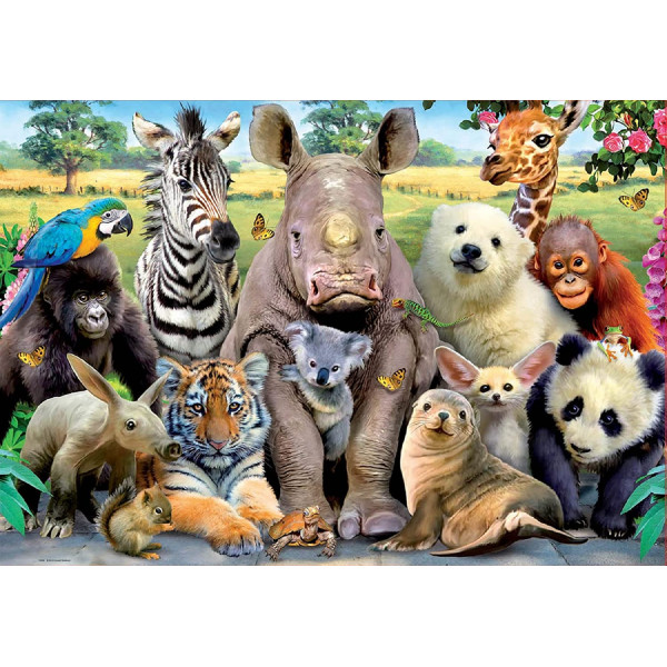 Puzzle - Animaux - Jungle - 300 pièces - Educa