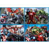 Puzzle - Super héros - Avengers - Marvel - 4 puzzles - Dès 5 ans - Educa