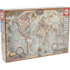 Puzzle - Carte du monde historique - Map Monde - 4000 pièces - Educa